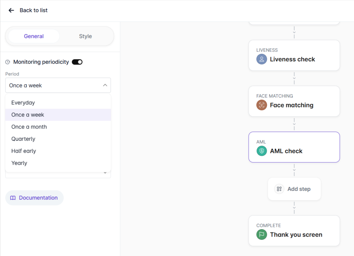 Rates during Identity Verification